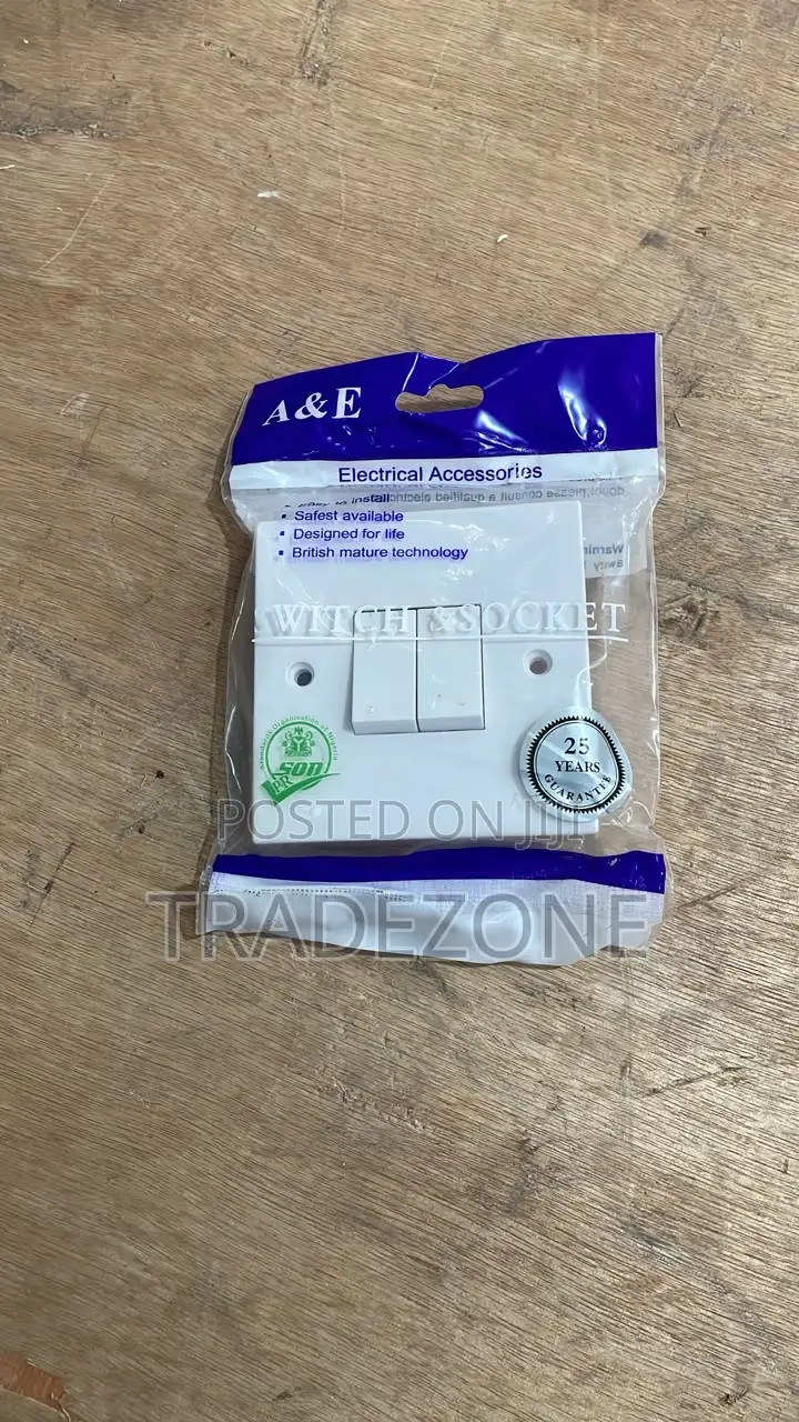 A E 2 Gang Switch