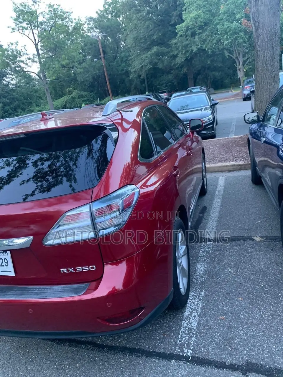 Lexus RX 350 2010 Red