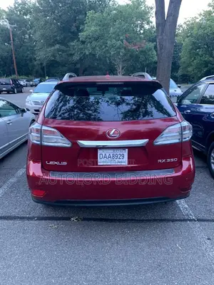 Lexus RX 350 2010 Red