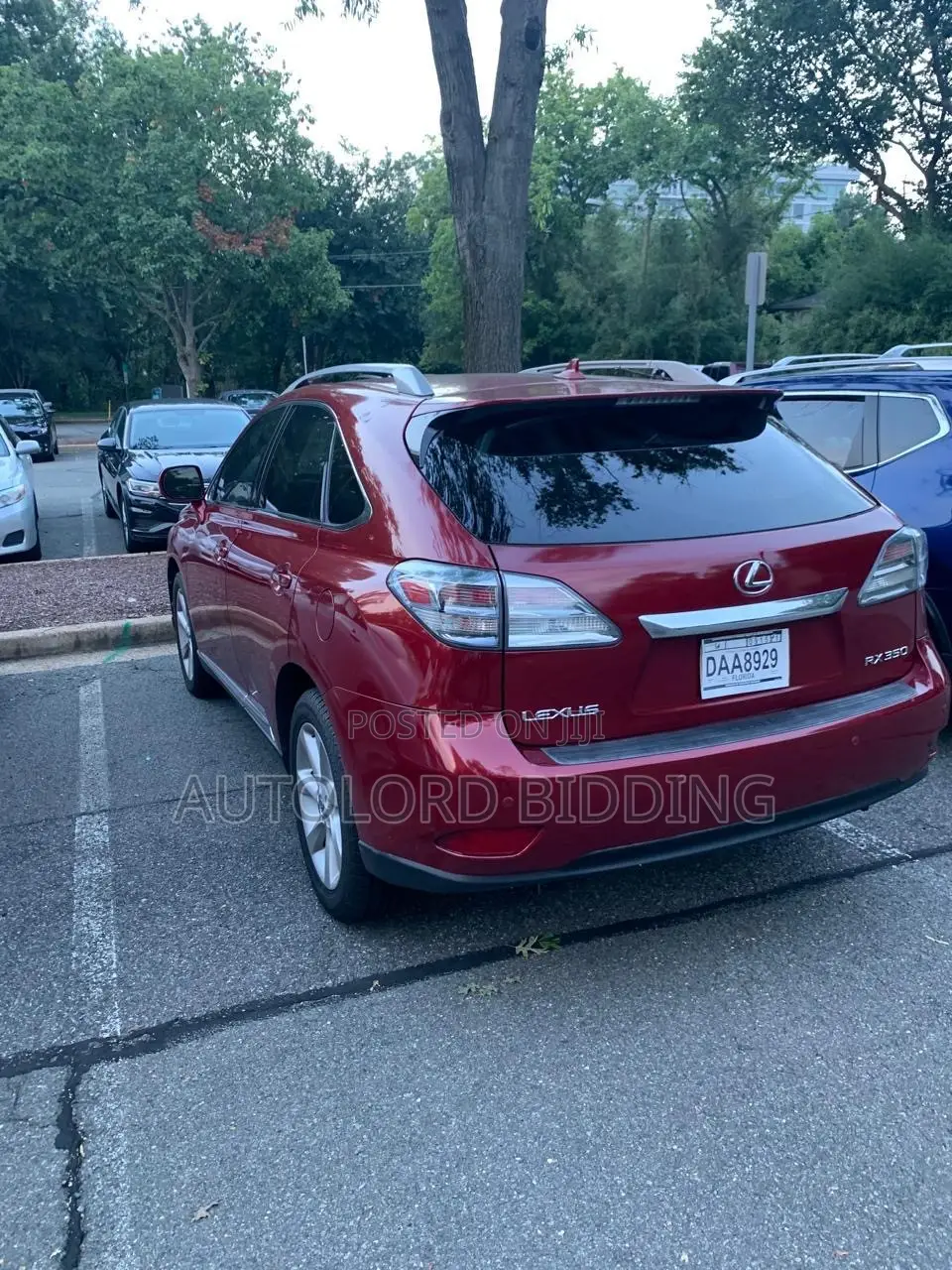 Lexus RX 350 2010 Red