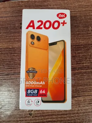 New Itel A200+ 64 GB Blue