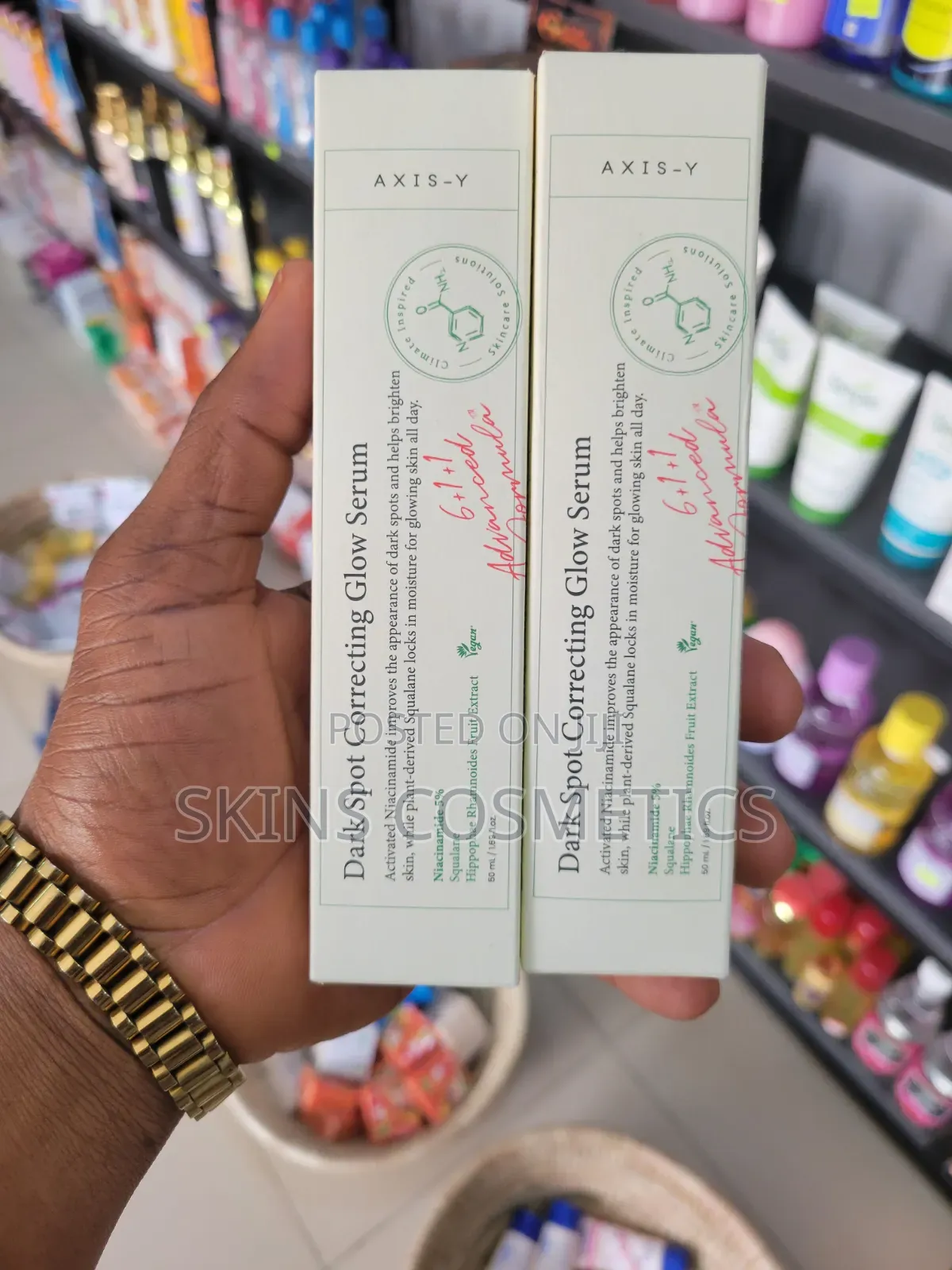 Axis Y Dark Spot Corrector Glow Serum