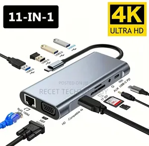 11 in 1 USB C Hub | HDMI | Ethernet Port