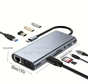 11 in 1 USB C Hub | HDMI | Ethernet Port