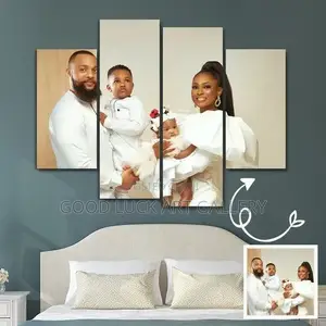 4 Panel Class Photo Canvas