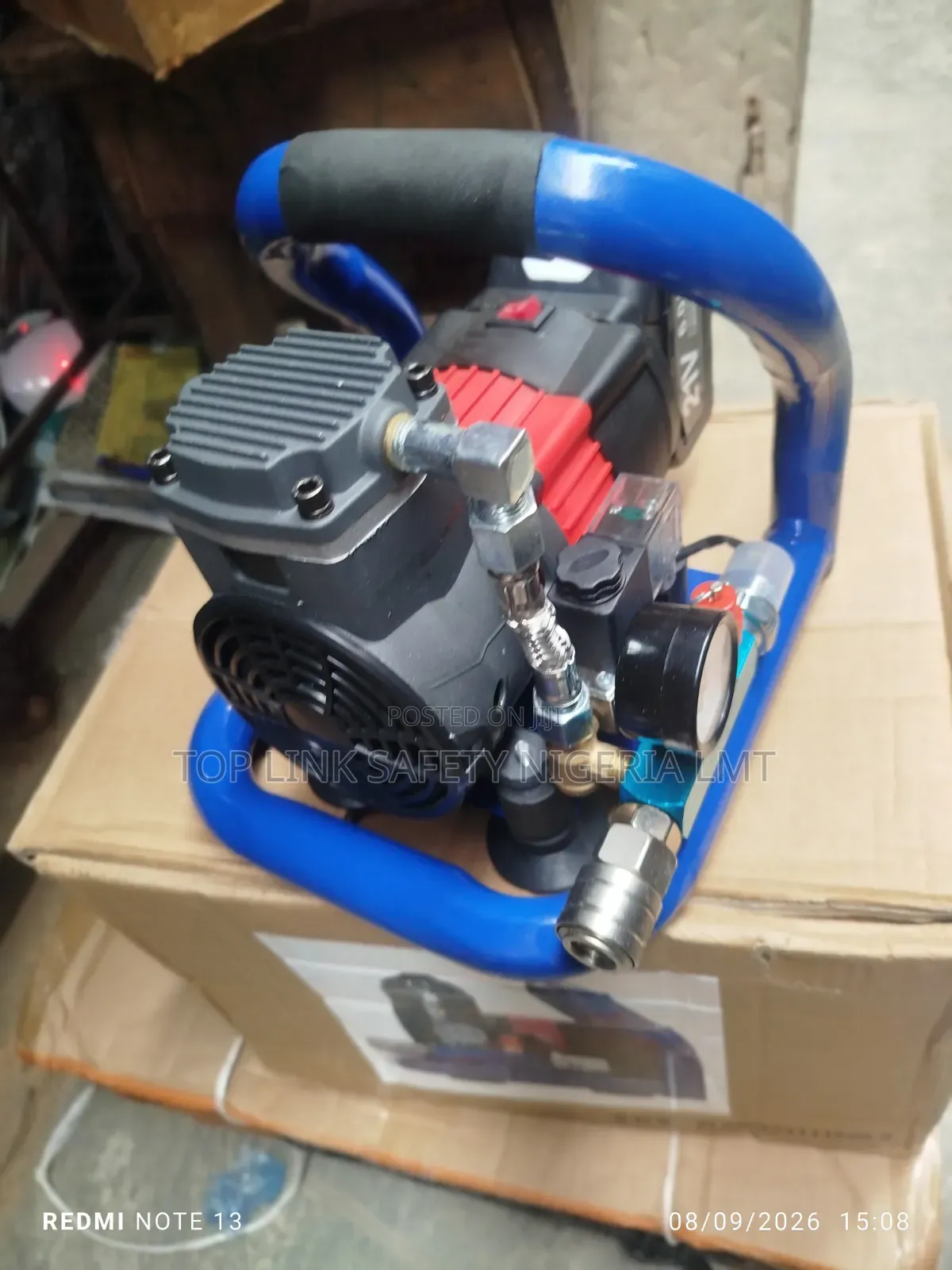 Battery Air Compressor 21v 6.0ah