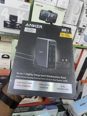 Anker Prime 160W Charging WorkStation 14 in 1 Dual Display