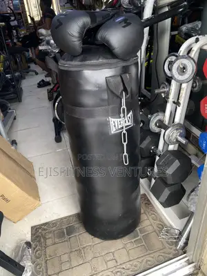 Big Punching Bag and Glove