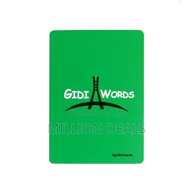 Gidi Card Board Game With Buzzer Ages 13+