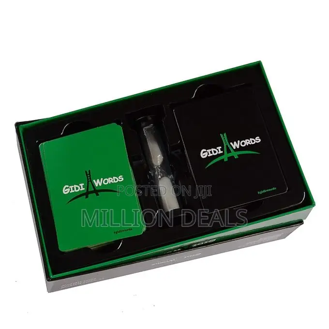 Gidi Card Board Game With Buzzer Ages 13+