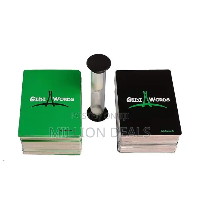 Gidi Card Board Game With Buzzer Ages 13+