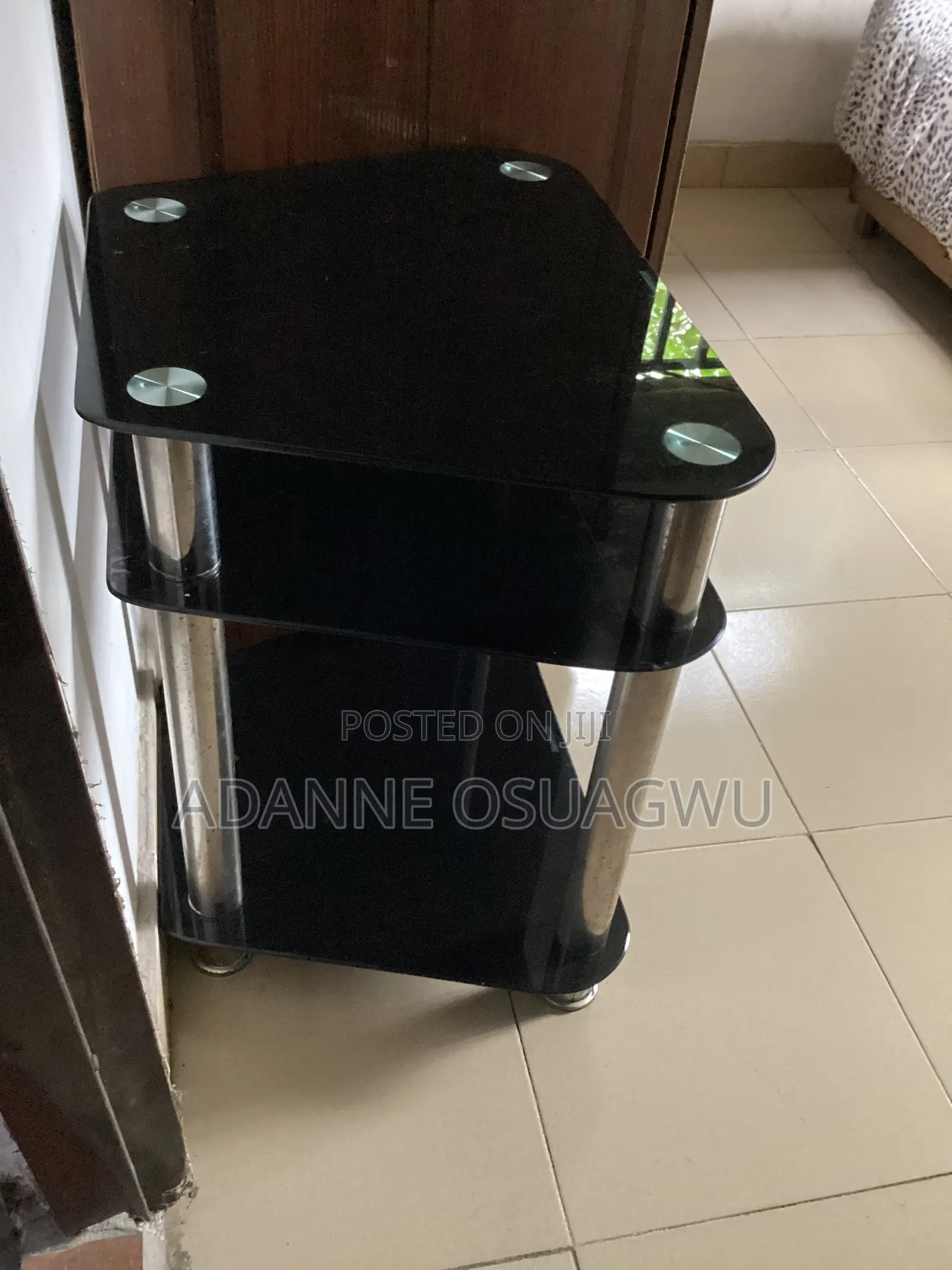 Tempered Glass TV Console