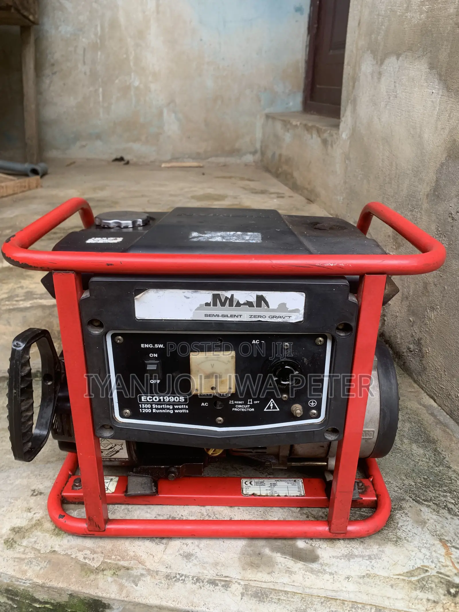 Firman 1.2kva Generator