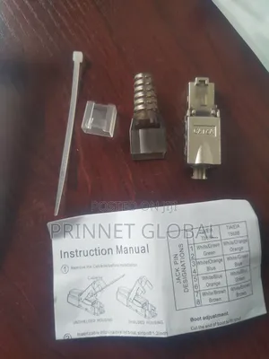 RJ45 Cat6A Shielded Toolless Connector