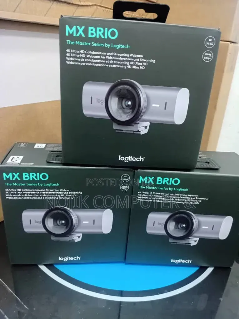 Logitech MX Brio Ultra HD Webcam GRAPHITE