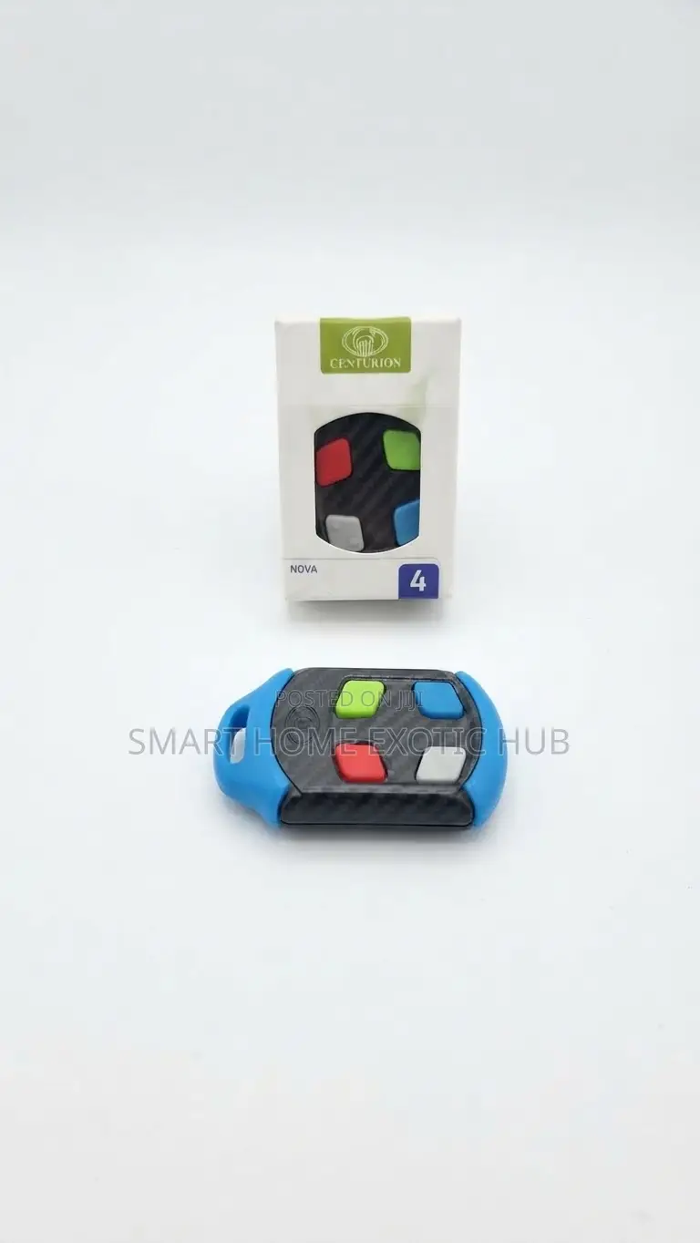 Centurion NOVA Code-Hopping Transmitter (4-Button Remote Control)