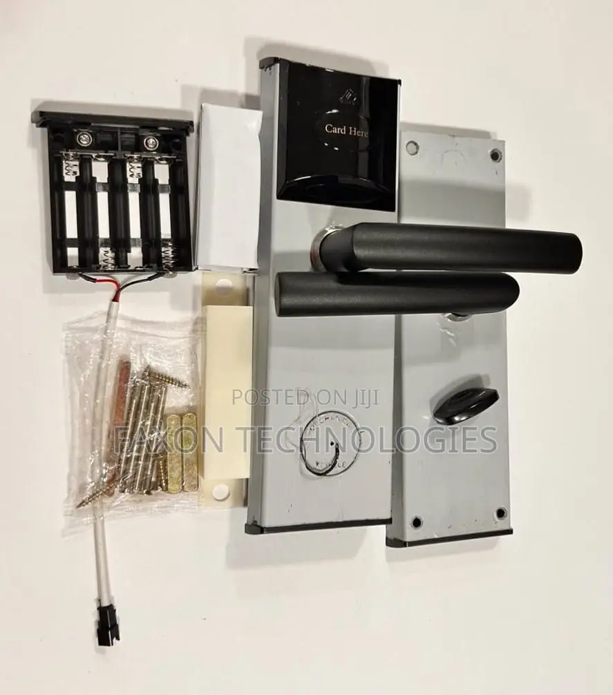 M1 Card Hotel Door Lock - Black