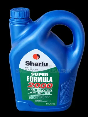 SHARLU Engine Oil Super Formula 20w-50 5 LITRES