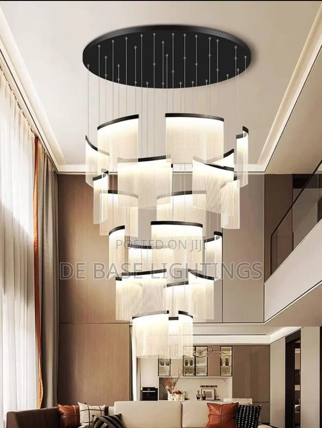 Stairway Layered Design Chandelier Light