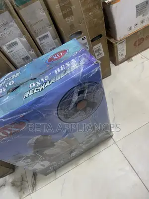 OX Hexa Fast-Charging Rechargeable Fan