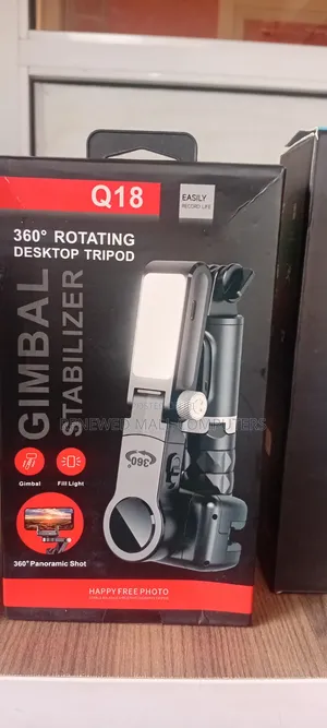 Q18 360° Rotating Desktop Tripod Gimbal Stabilizer