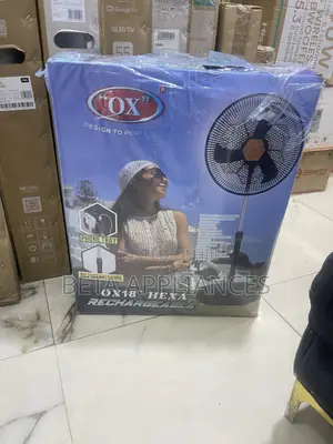OX Hexa Super Airflow Rechargeable Fan