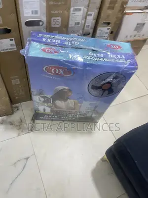 OX Hexa Cool Breeze Rechargeable Fan