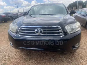 Toyota Highlander Limited 2009 Black