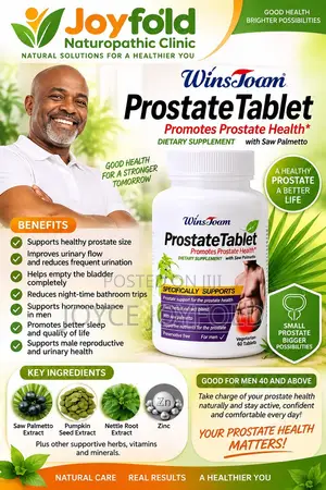 Prostate Tablet - Supports Prostate, Normal Urinary Flow, Bladder