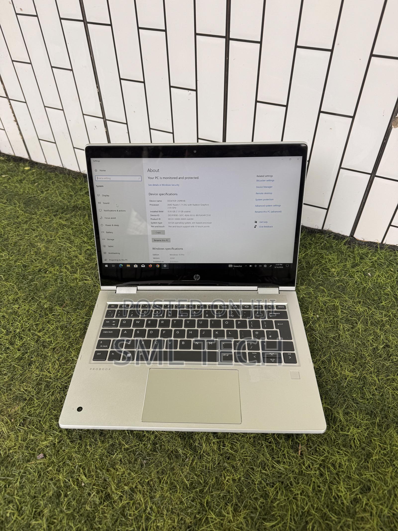 Laptop HP ProBook X360 435 G10 8GB AMD Ryzen 5 SSD 256GB