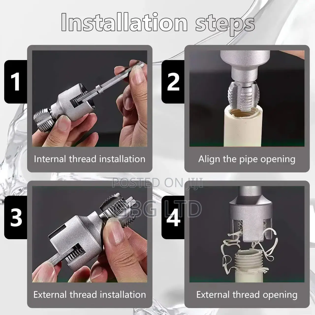 PPR Pipe Inner Outer Thread Opener - GBG