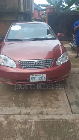 Toyota Corolla 2006 Red