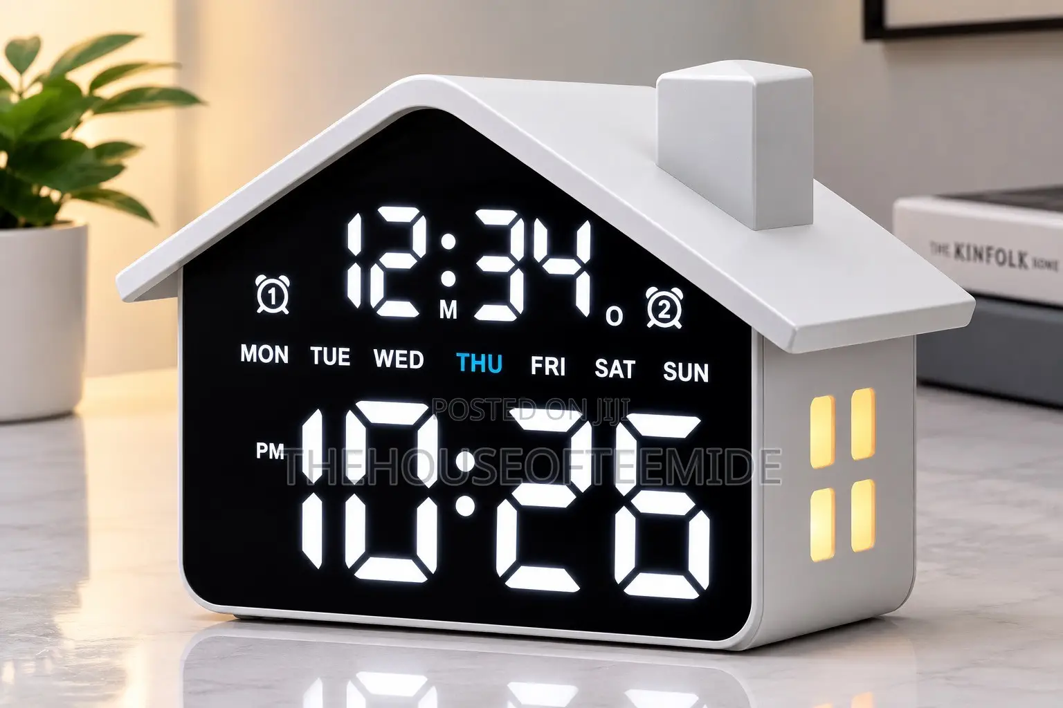 Digital Led Clock With Alarm and Calendar