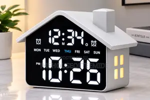 Digital Led Clock With Alarm and Calendar
