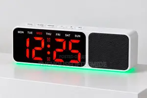 Digital Alarm Clock With Bluetooth