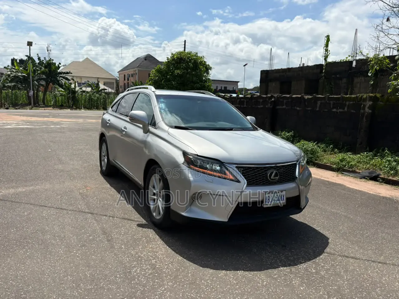 Lexus RX 2012 Silver