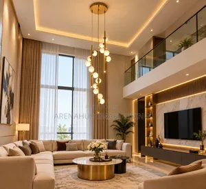 Modern Glass Ball Chandeliers LED Home Decor Light Fixtures