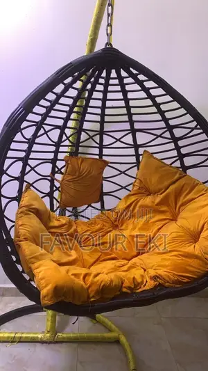 Beautiful Hanging Egg Chair With Stand Cushion