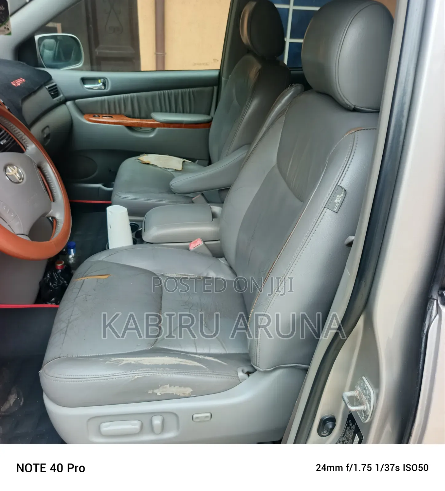 Toyota Sienna 2007 Silver