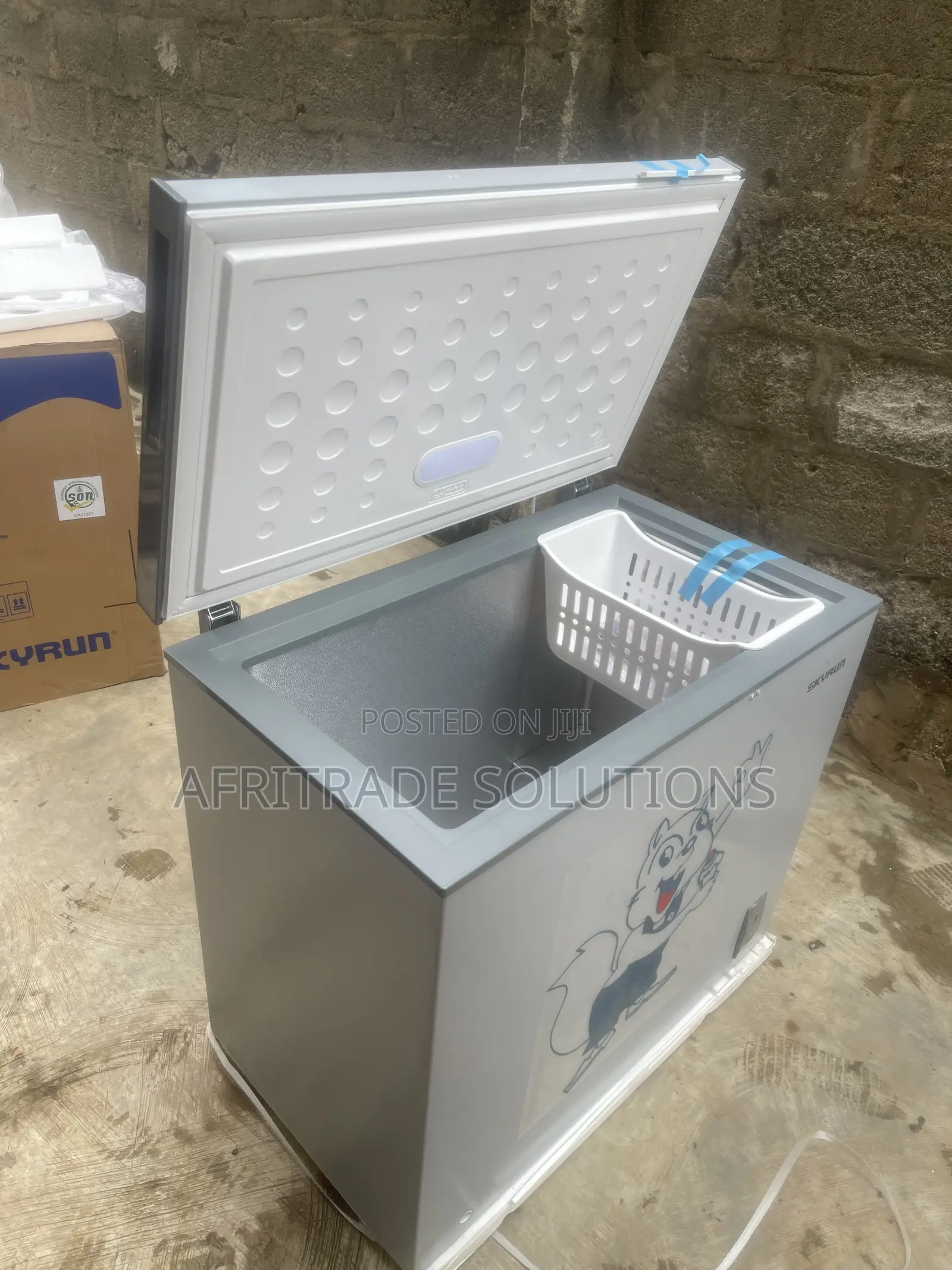 Skyrun BD-250AI 250L Inverter Deep Freezer – Cold Storage