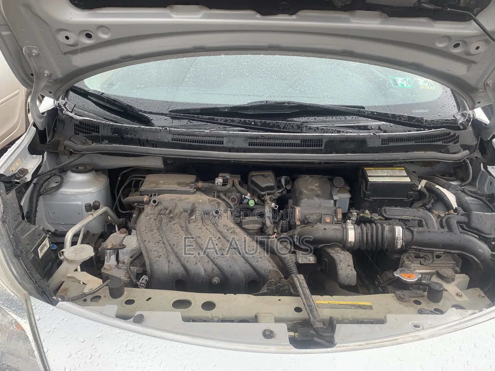 Nissan Versa 2015 Silver