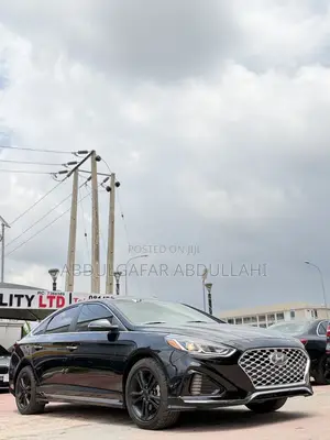 Hyundai Sonata Sport 2018 Black