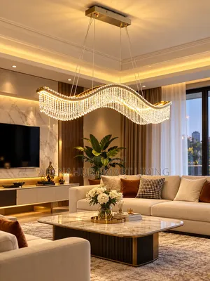 Luxury Crystal LED Chandeliers, Pendant Ceiling Chandelier Lights,