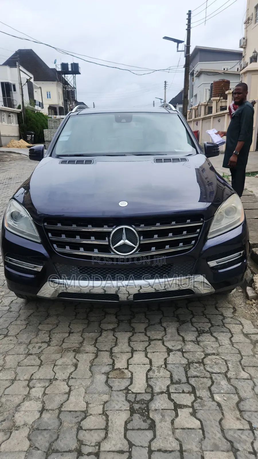 Mercedes-Benz M Class 2012 Blue