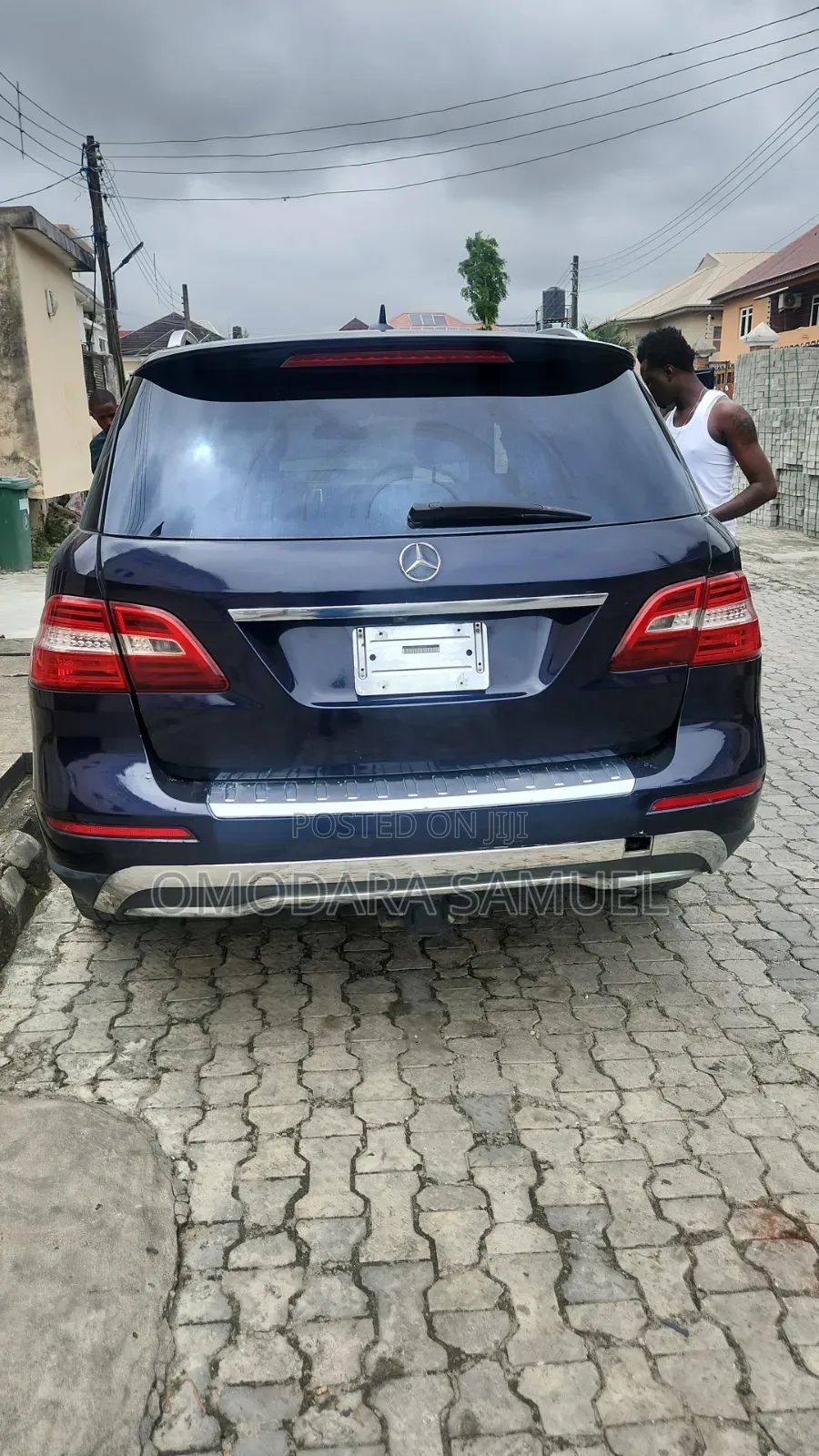 Mercedes-Benz M Class 2012 Blue