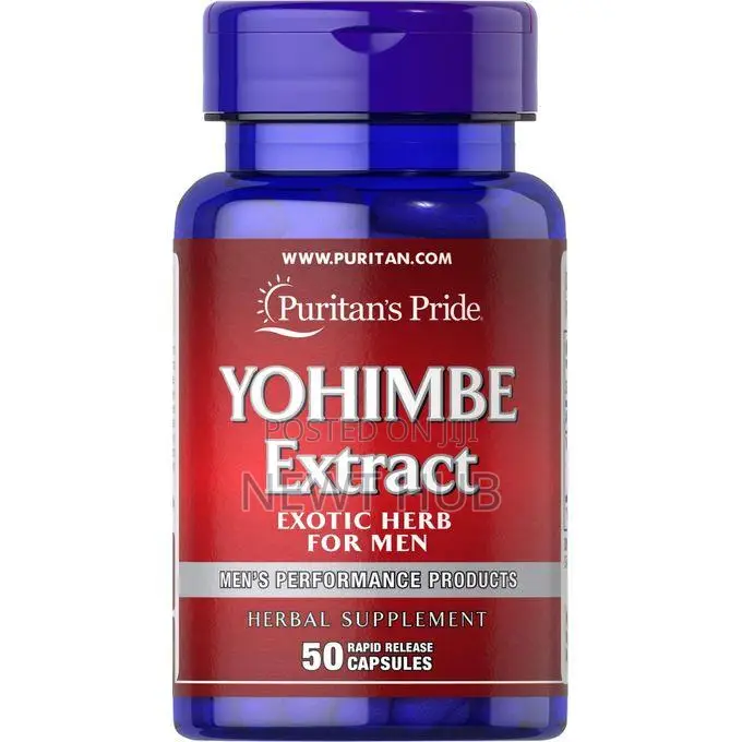 Puritan's Pride Yohimbe Extract 1000 Mg