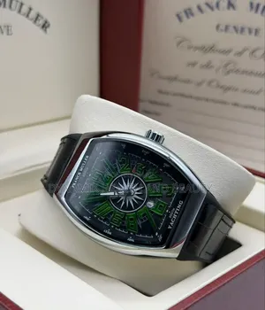 Franck Muller !! High-Quality Leather Watch With Free Box and Carrier