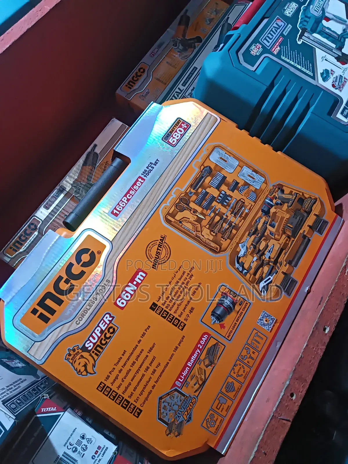 Incco 166 PCS Tools Box