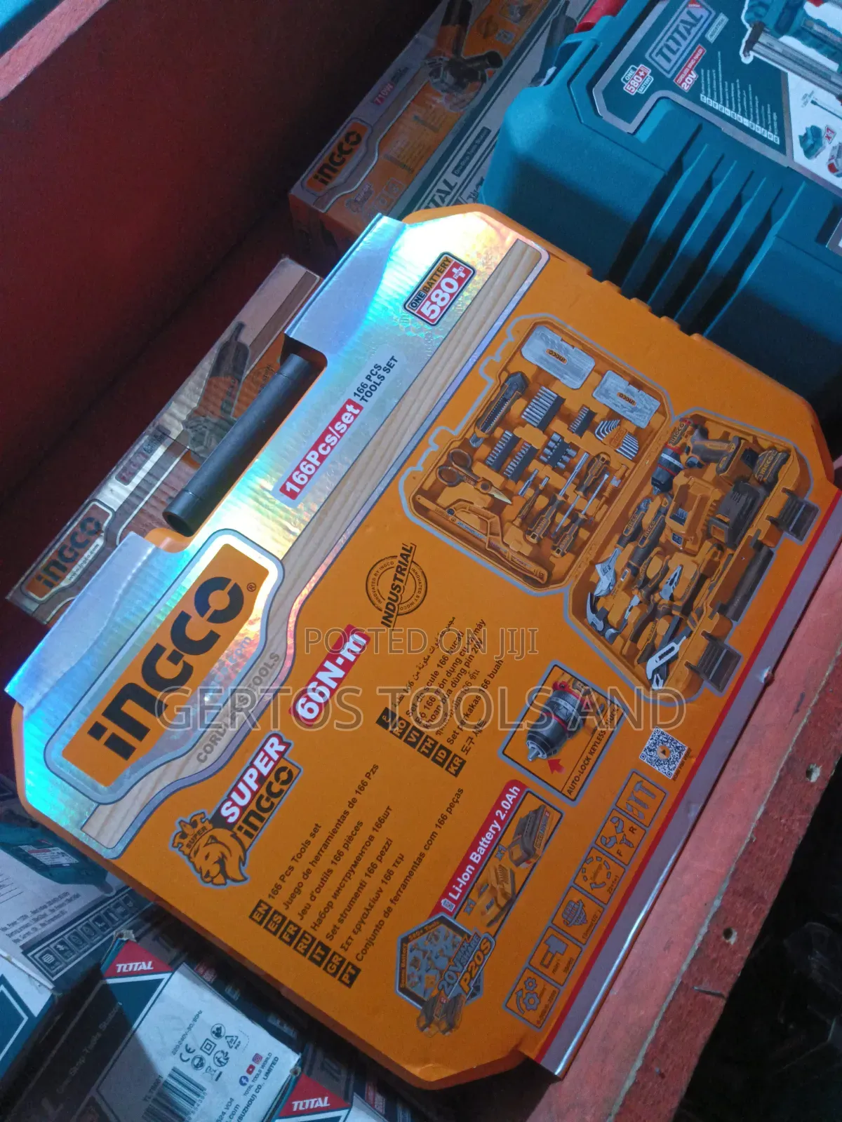 Incco 166 PCS Tools Box