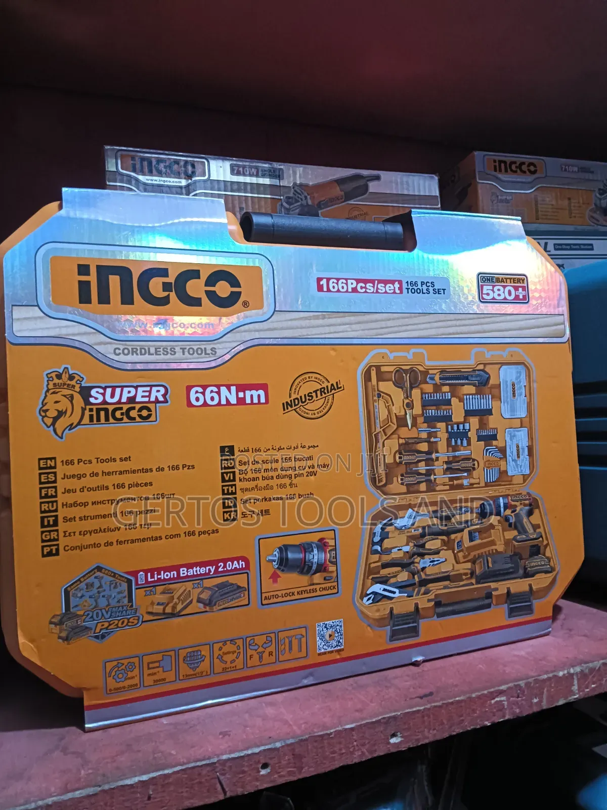 Incco 166 PCS Tools Box